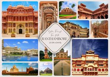 Golden Triangle Tour With Ranthambore (5 or 6 days)